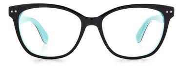 Premium Women Kate Spade Model Eyeglasses: Adrie - Black & Blue- SpecSMART Eye Clinic (Front View)
